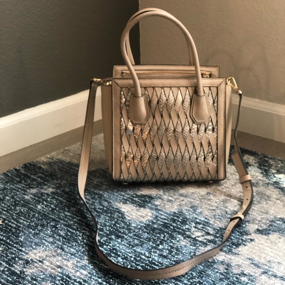 Michael Kors leather satchel